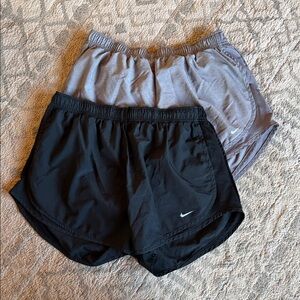 Nike Women's Black and Gray Shorts bundle